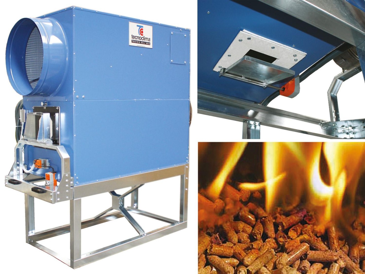 Воздухонагреватели AGRI-WOOD для отопления теплиц